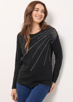 Mudflower Diamante Burst Jumper